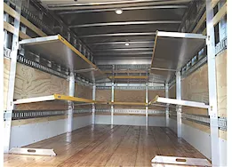 Unique Truck Accessories Universal fit folding shelf assy 24in deep x 48in long  2 shelves per assy