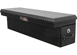 Unique Truck Accessories 56in losidersafe - w/rear bedsafe roller drawer - comm  class - drivers side - black texture