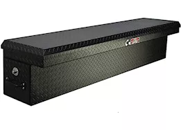 Unique Truck Accessories 70in losidersafe - w/rear bedsafe roller drawer - comm  class - passenger side - black texture