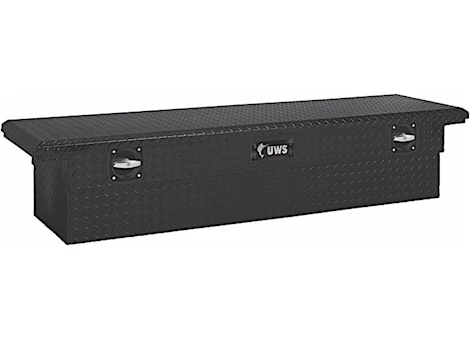 UWS Secure Lock Low Profile Single Lid Aluminum Crossover Tool Box - 70"L x 20.25"W x 14.5"H