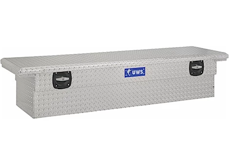 UWS Secure Lock Low Profile Single Lid Aluminum Crossover Tool Box - 70"L x 20.25"W x 14.5"H Main Image