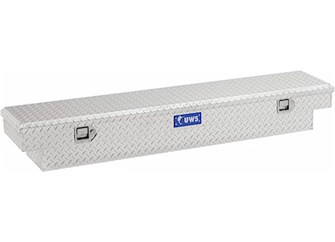 UWS Slim Line Single Lid Aluminum Crossover Tool Box - 61"L x 13"W x 10.25"H