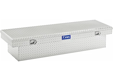 UWS Single Lid Aluminum Crossover Tool Box - 61"L x 20.25"W x 14.5"H