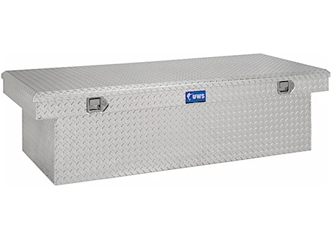 UWS Deep Extra Wide Single Lid Aluminum Crossover Tool Box - 70"L x 28.50"W x 18.75"H