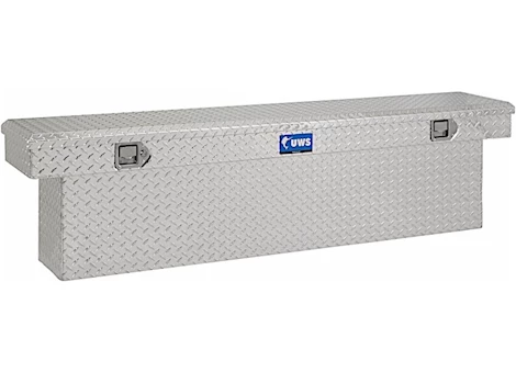 UWS Deep Slim Line Single Lid Aluminum Crossover Tool Box - 70"L x 13"W x 18.25"H