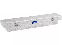 UWS Slim Line Single Lid Aluminum Crossover Tool Box - 64"L x 13"W x 10.25"H