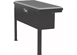 UWS/United Welding Services 36in truck side tool box with low profile  - gloss black power coat