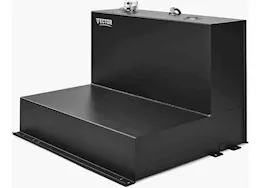 Vector tank pro 68 gal l-style, black, single