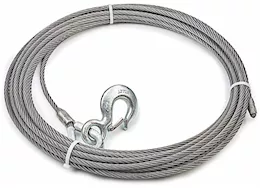 Warn Wire rope assy,7/16 x 75