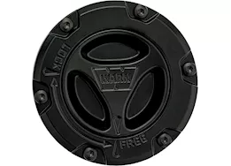 Warn 05-15 super duty hub ford black
