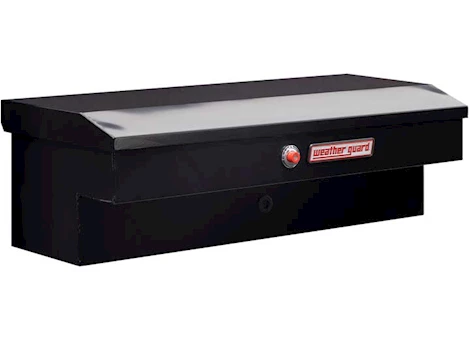 Weatherguard 41in standard profile lo-side box, steel, gloss black, 3.0 cu ft Main Image