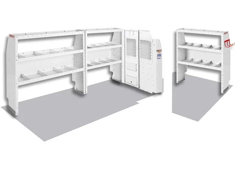 Weather Guard 600-8120R GM Savana Full-Size Commercial Shelving Van Package- 135in WB Main Image