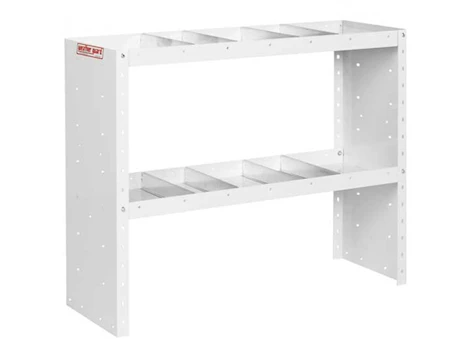 Weatherguard Heavy duty adjustable 2 shelf unit, 42 in x 35 in x 13-1/2 in Main Image