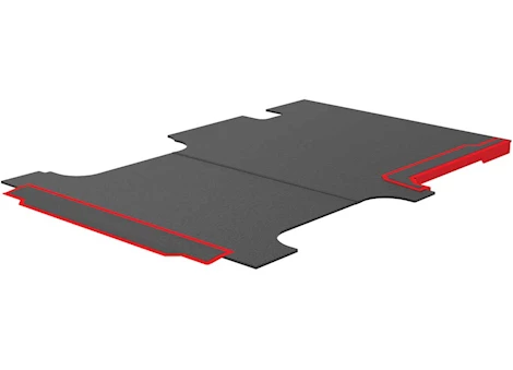 Weather Guard GMC SAVANNAH/CHEVY EXPRESS 155IN WB RIGID FLOORING WITH SILLS