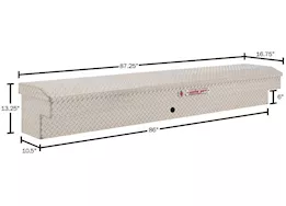 Weather Guard 164-0-04 Lo-Side Tool Box- 7.0 cu ft