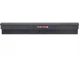 Weatherguard 87in standard profile lo-side box, aluminum, gunmetal gray, 7.0 cu ft