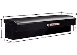 Weather Guard 175-5-04 Lo-Side Tool Box- 4.0 cu ft