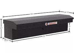 Weather Guard 178-5-04 Lo-Side Tool Box- 4.0 cu ft