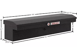 Weather Guard 178-52-04 Lo-Side Tool Box- 4.0 cu ft