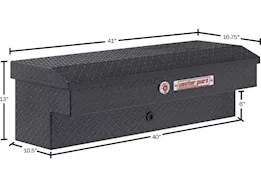 Weather Guard 184-6-04 Lo-Side Tool Box- 3.0 cu ft