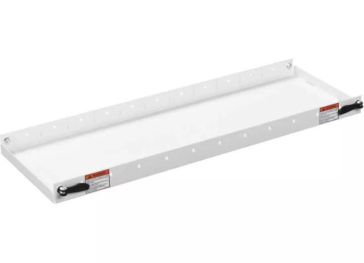 Weatherguard Accessory shelf, 42 in x 13-1/2 in