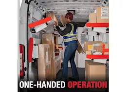Weather Guard Folding van shelf unit 36in