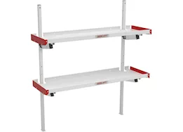 Weather Guard Folding van shelf unit 60in