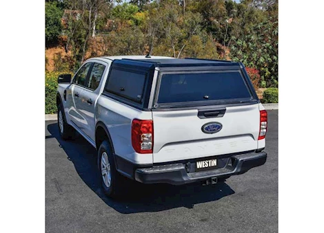 Westin Automotive 24-C RANGER CREW CAB 5FT ALUMINUM BED TOPPER BLACK