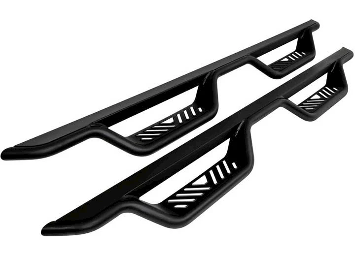 Westin Automotive 09-23 ram 1500 quad cab outlaw drop nerf step bars textured black Main Image