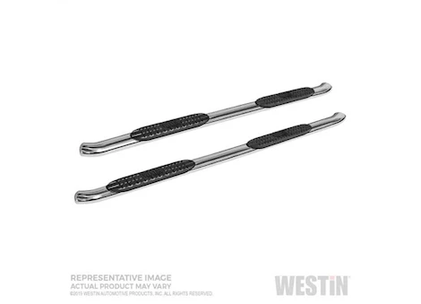 Westin Automotive 05-C TACOMA ACCESS CAB STAINLESS STEEL PRO TRAXX 4 OVAL NERF STEP BARS
