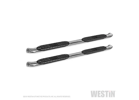 Westin Pro Traxx 4-inch Oval Step Bars - For SuperCab Main Image