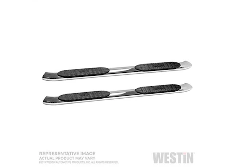 Westin Automotive 19-23 RANGER SUPERCAB PRO TRAXX 5 OVAL NERF STEP BARS STAINLESS STEEL