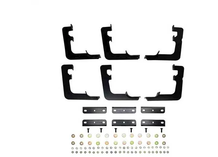 Westin Automotive 19-c ram 1500 crew cab black premier oval nerf step bar mount kit Main Image