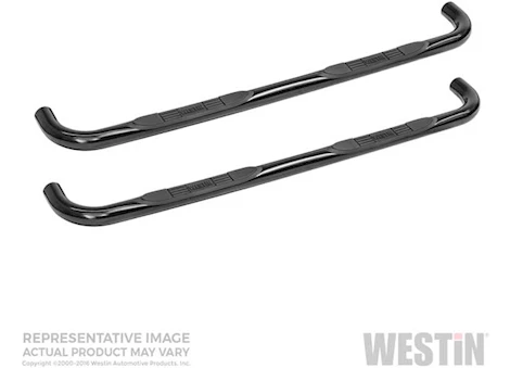 Westin Automotive 04-06 TUNDRA D-CAB  E-SERIES BLACK STEP BARS
