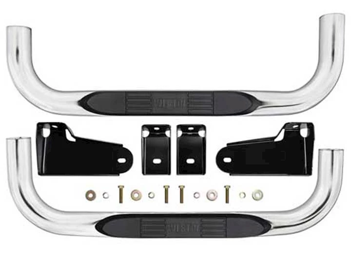 Westin Automotive 19-c silverado/sierra 1500 regular cab  e-series 3 nerf step bars stainless stee Main Image