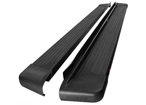 Westin Automotive 89.5 INCHES BLACK SG6 RUNNING BOARDS (BRKT SOLD SEP)