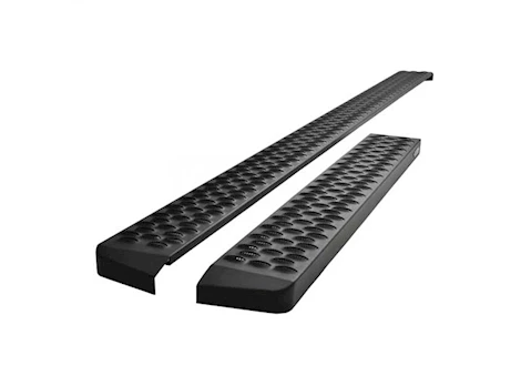 Westin Automotive 15-C TRANSIT VAN 150/250/350(36IN DRIVER SIDE & 97IN PASS SIDE)GRATE STEPS RUNNING BOARDS TXT BLACK