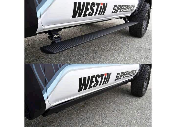 Westin Automotive 09-18 RAM 1500/10-C 2500/3500 CREWCAB PRO-E ELECTRIC RUNNING BOARDS TEXTURED BL