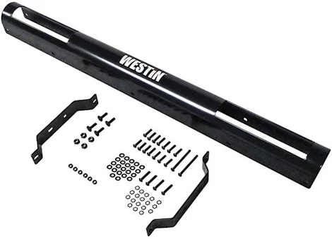 Westin Automotive ELITE 23.5IN 2 LIGHT CHANNEL,PUSH BUMPER 23.5IN CODE 3,2 HOLE FOR CHASE LIGHTS