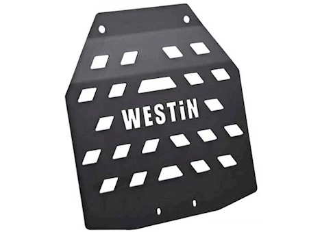 Westin Automotive 18-C WRANGLER JL TEXTURED BLACK TRANSFER CASE SKID PLATE