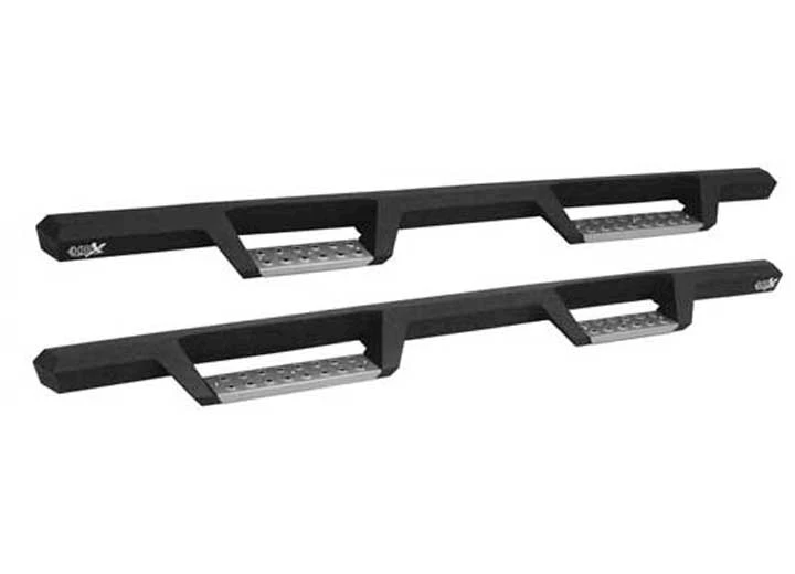 Westin Automotive 99 F250/99-16 F250/F350/02-16 F450/F550 SUPER CAB TEXTURED BLACK HDX SS DROP NERF BARS