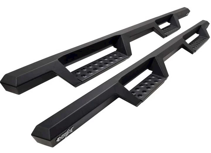 Westin Automotive 24-C TACOMA DOUBLE CAB HDX DROP NERF STEP BARS TEXTURED BLACK