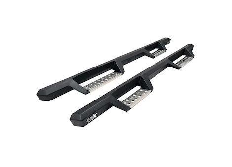 Westin Automotive 24-C TACOMA DOUBLE CAB HDX STAINLESS DROP NERF STEP BARS TEXTURED BLACK