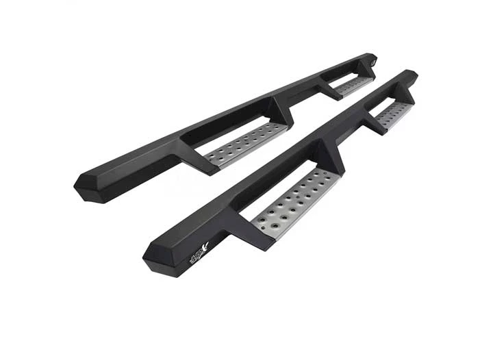 Westin Automotive 22-c tundra double cab hdx stainless drop nerf step bars textured black Main Image