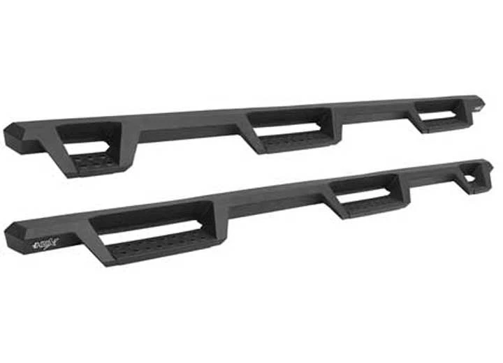 Westin Automotive 99-16 f250/f350 crew cab(6.75 ft bed)text blk hdx drop wtw nerf step bars Main Image