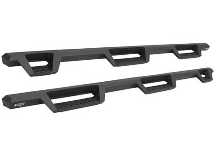 Westin Automotive 17-22 F250/F350 CREW CAB(6.75 FT BED)TEXTURED BLACK HDX DROP WTW NERF STEP BARS