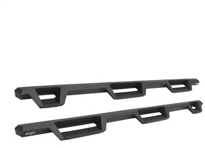 Westin Automotive 09-18 RAM 1500/10-18 RAM 2500/3500 CREW CAB(6.4 BED)TEXT BLK HDX DROP WTW NERF STEP BARS