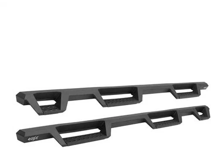 Westin Automotive 07-18 SILVERADO/SIERRA 1500 CREW CAB(5.5 FT BED)DRILL REQ TEXT BLK HDX DROP WTW NERF STEP BARS