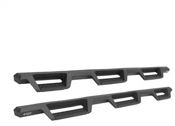 Westin Automotive 14-19 SILV/SIERRA 1500(6.5 FT BED)15-19 2500/15-18 3500 DBL CAB TEXT BLK HDX DROP WTW NERF BARS