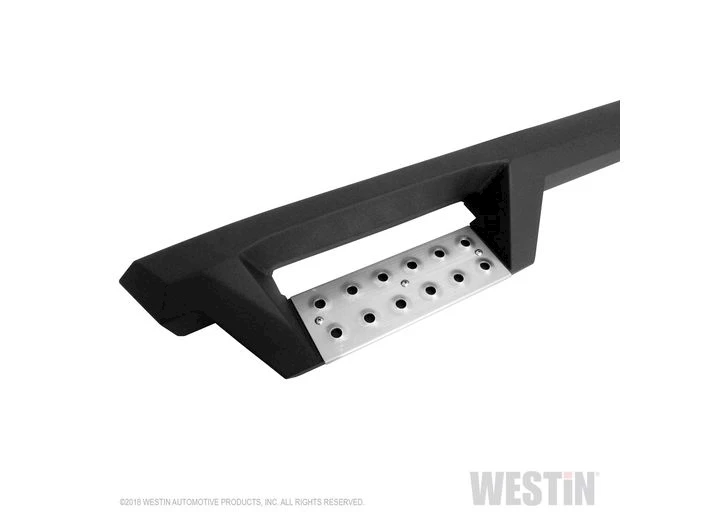 Westin Automotive 19-c ram 1500 quad cab(6.5ftbed)textured blk hdx stainless drop w2w nerf bars Main Image